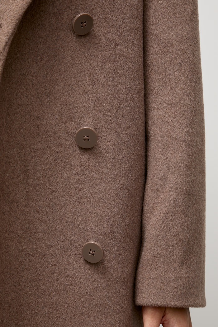 Answear.LAB elegancki płaszcz damski z wełną WA26.KPD015