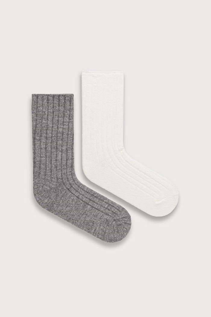 Answear.LAB Skarpety damskie szary SOCKS