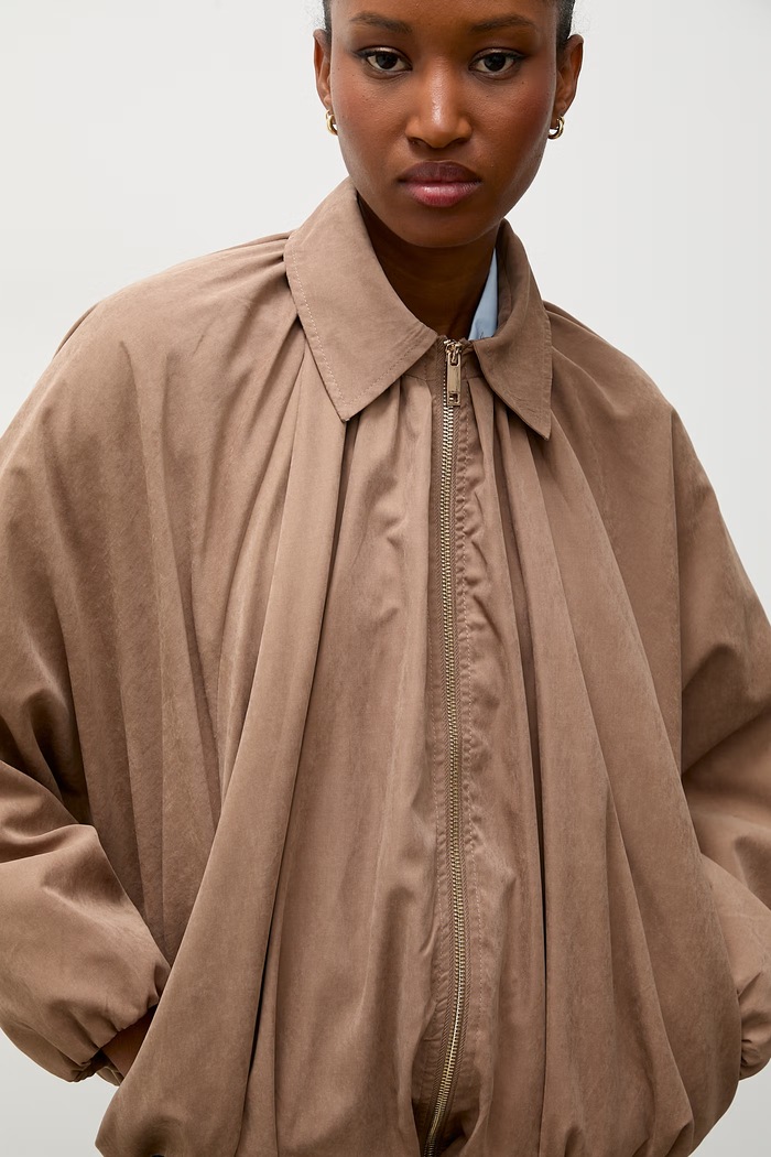 Answear.LAB kurtka oversize damska 8820.fak brązowy