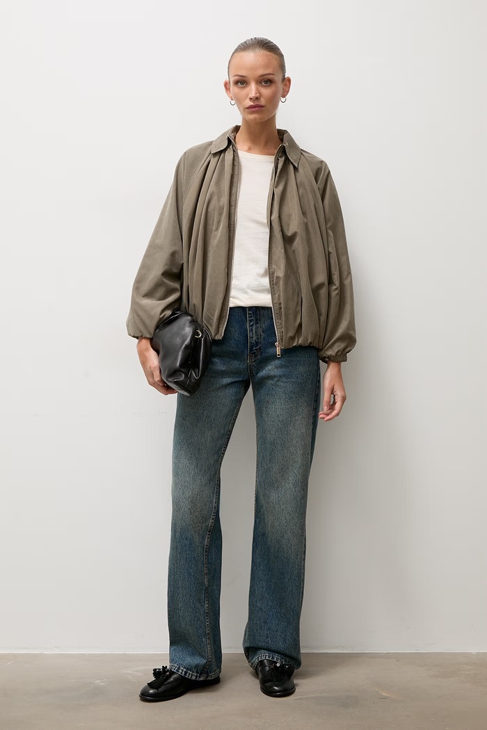 Answear.LAB kurtka oversize damska 8820.fak zielony WA26