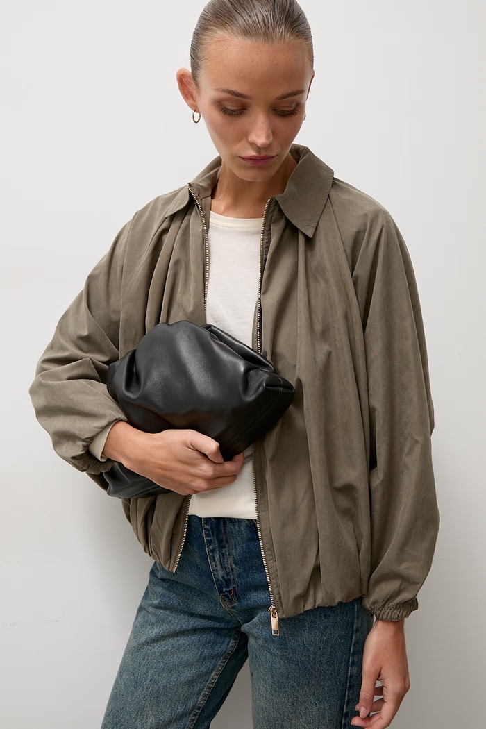 Answear.LAB kurtka oversize damska 8820.fak zielony