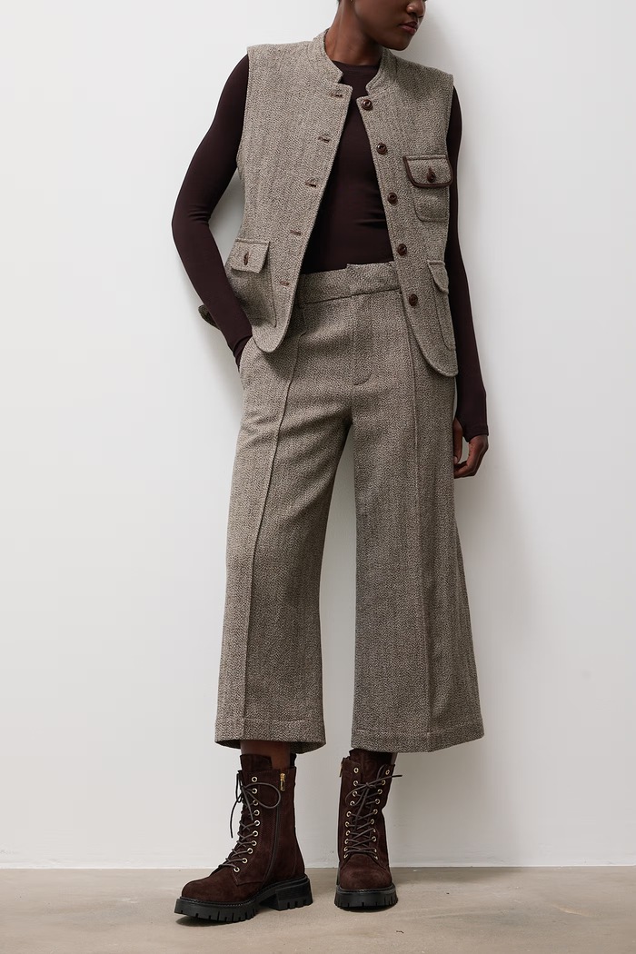 Answear.LAB Workery damskie zamszowe 10796-SA.tjk