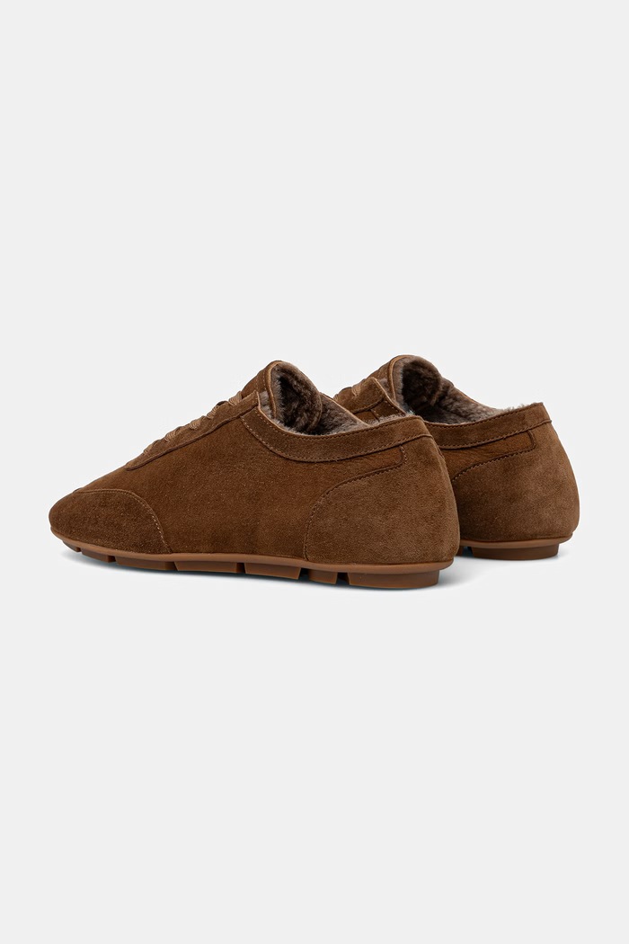 Sneakersy damskie zamszowe Answear.LAB brązowy LT059L-1.cjk