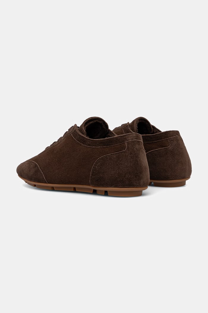 Sneakersy damskie zamszowe Answear.LAB brązowy LT059L-1.cjk