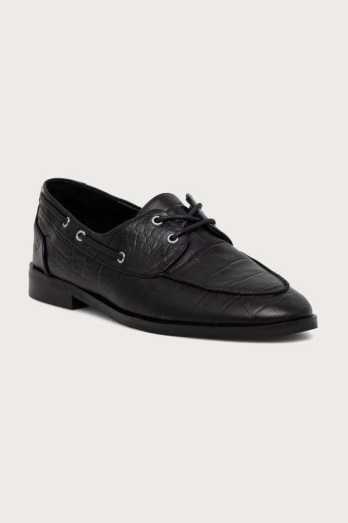 Answear.LAB mokasyny damskie zamszowe LT69-78.cjk czarny WA26