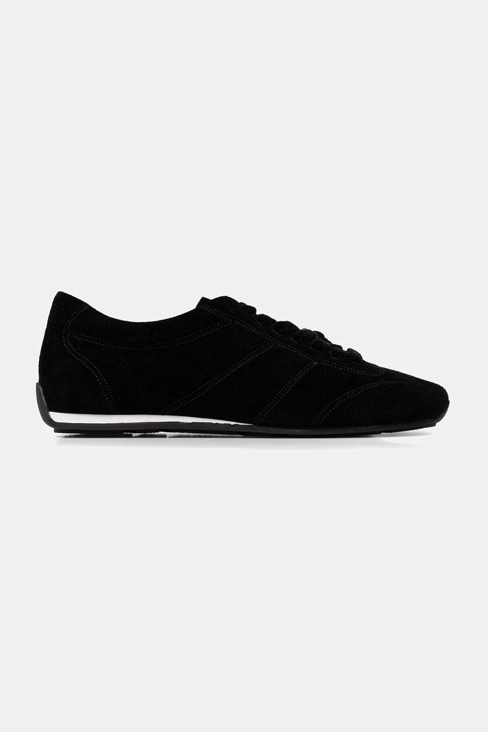 Answear.LAB sneakersy damskie zamszowe czarny V2105-88.cjk