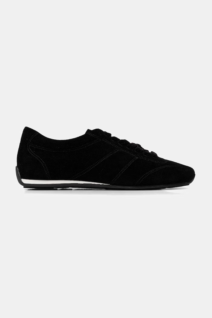 Answear.LAB sneakersy damskie zamszowe czarny V2105-88.cjk