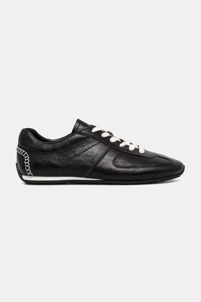 Answear.LAB sneakersy damskie skórzane czarny V2286-158.1.cjk