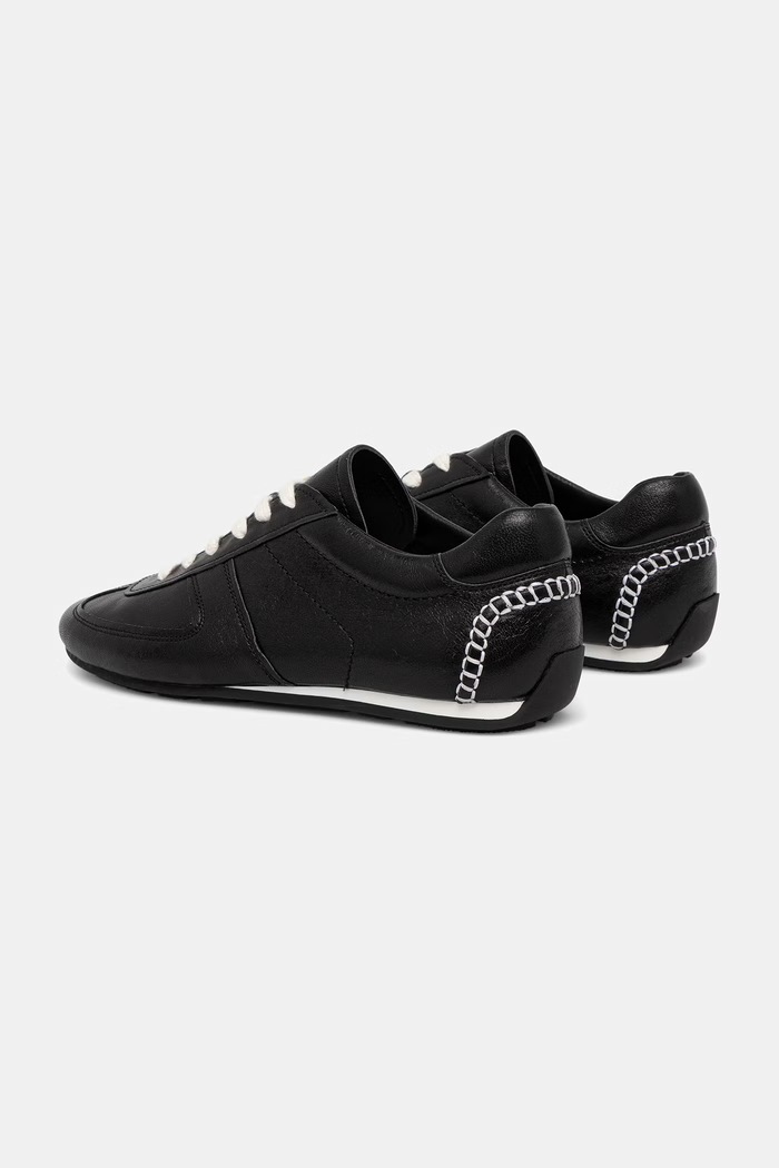 Answear.LAB sneakersy damskie skórzane V2286-158.1.cjk czarny
