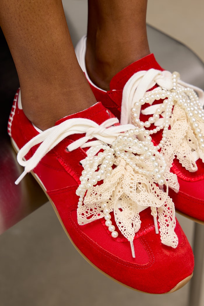 Answear.LAB Sneakers boty dámské semišové V2286H-168.cjk