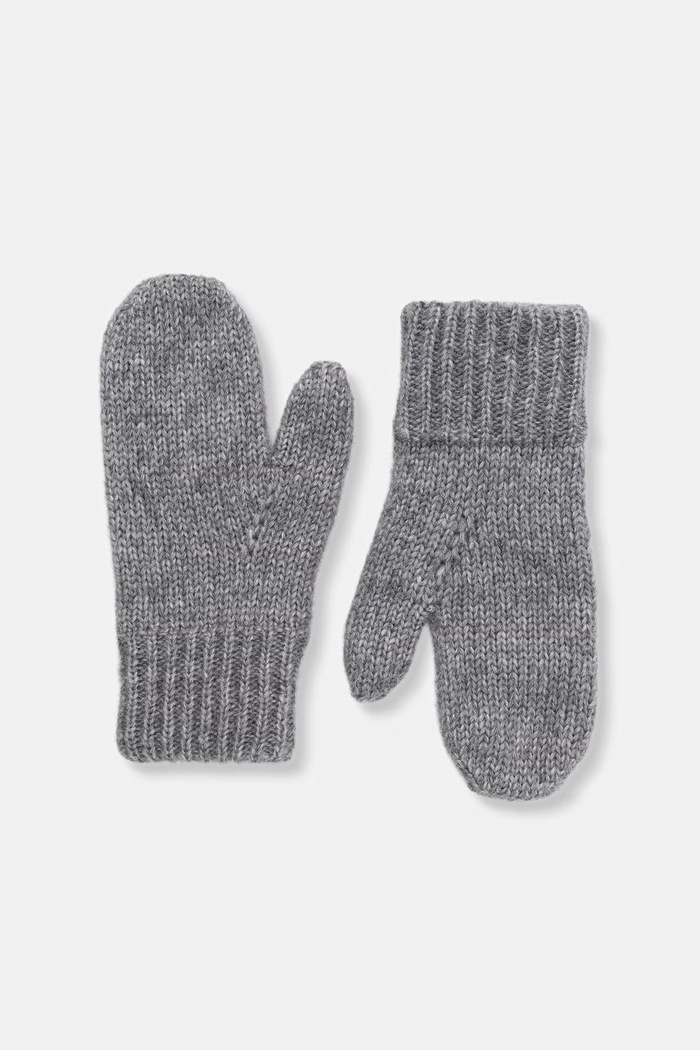 Answear.LAB Rękawiczki damskie z wełną merino 2208538 szary WA26