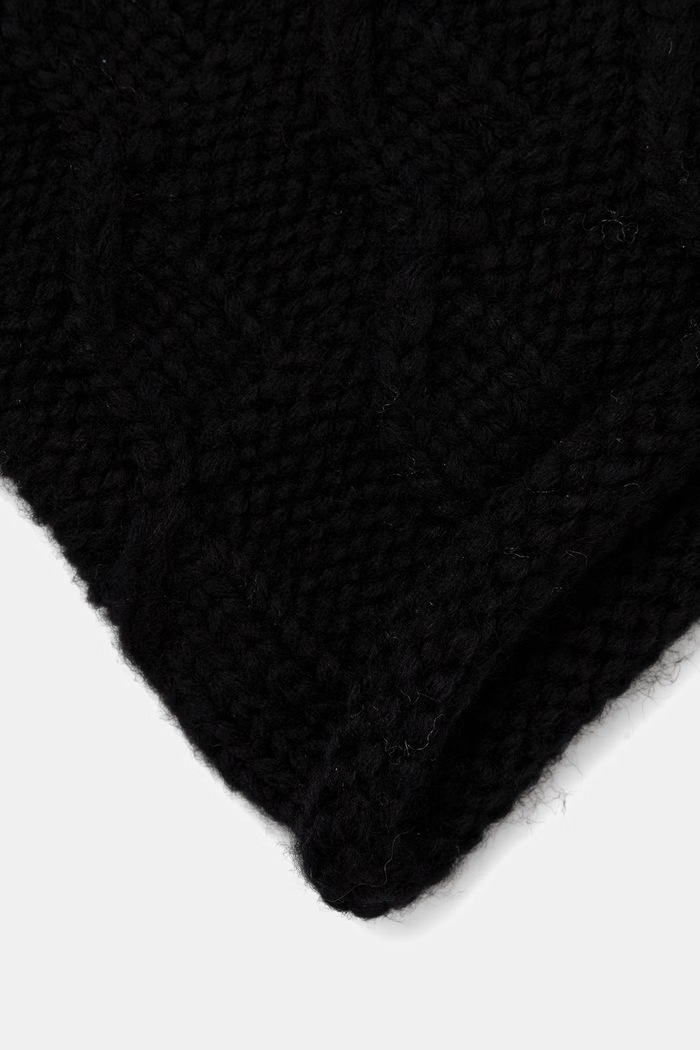 Akcesoria Answear.LAB Komin damski z wełną 2206054 czarny
