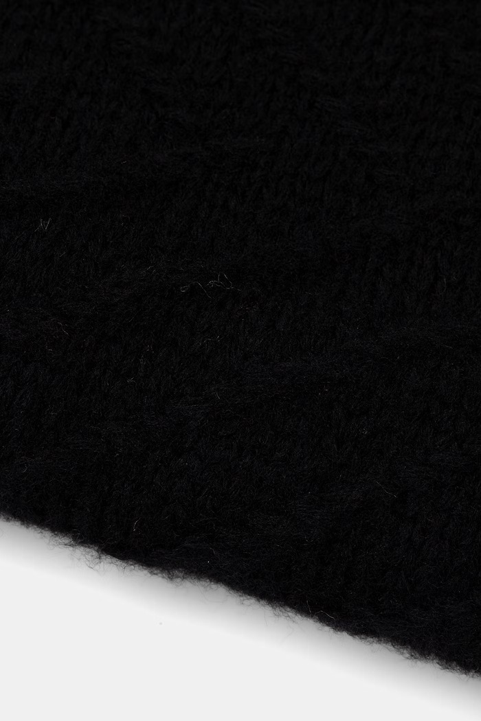 Akcesoria Answear.LAB Komin damski z wełną merino 2306021 czarny