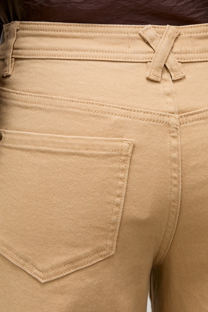 Jeansy wide leg damskie Answear.LAB 8516.hak brązowy