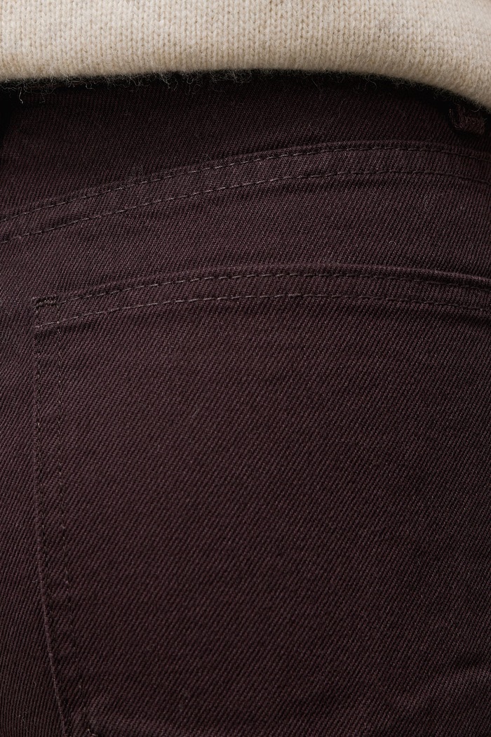Jeansy straight damskie Answear.LAB 488.tok brązowy