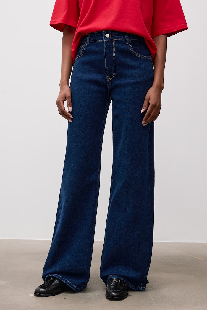 Jeansy damskie Answear.LAB 2251.tok niebieski