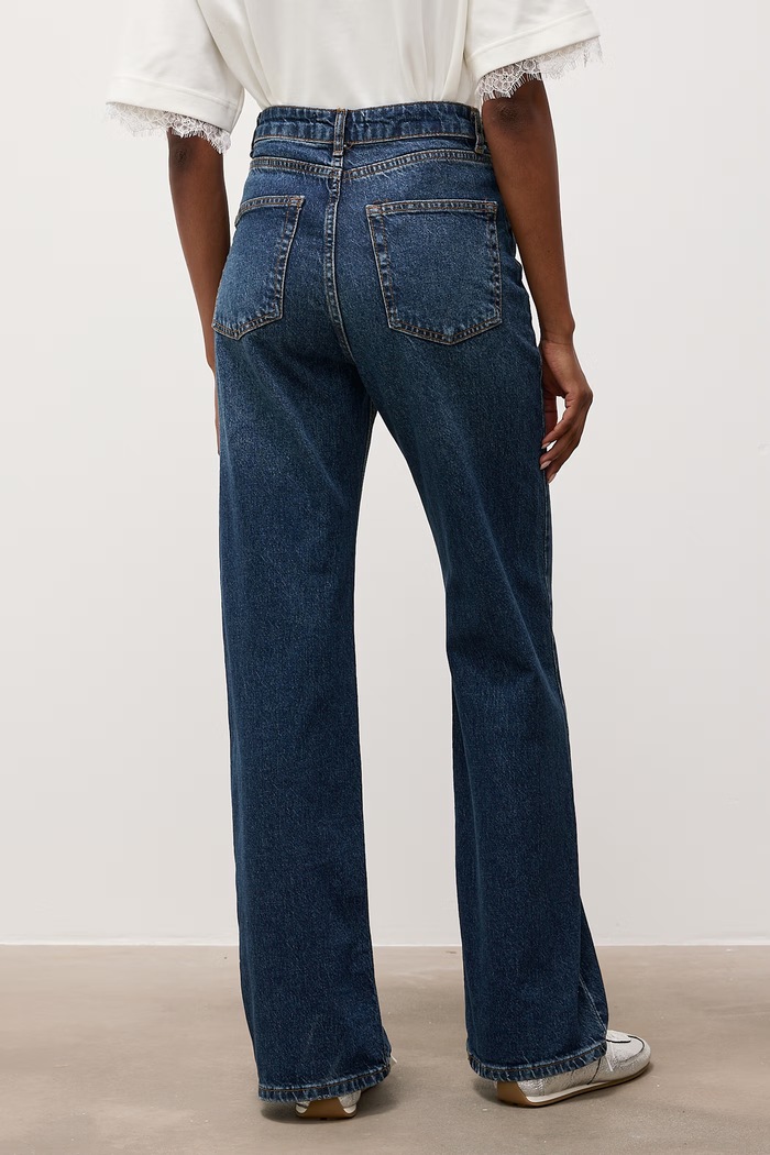 Odzież Answear.LAB Jeansy damskie 3421/2W6.tok niebieski