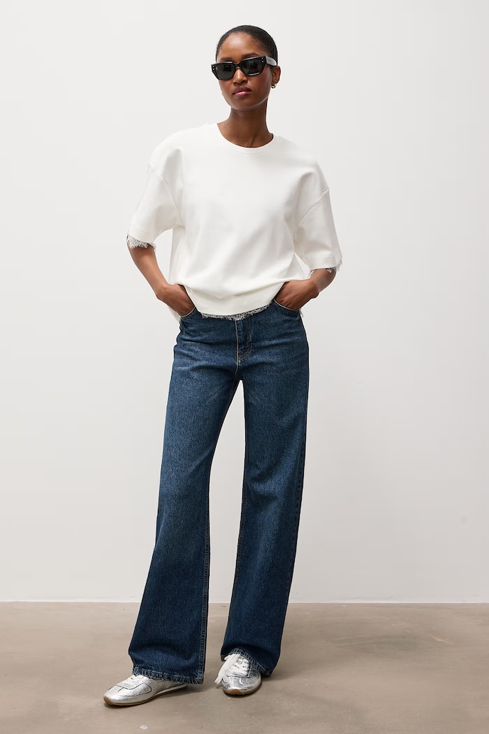 Jeansy damskie Answear.LAB 3421/2W6.tok niebieski