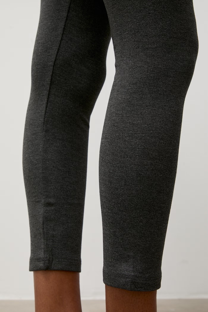 Legginsy damskie bawełniane z elastanem Answear.LAB ASC-2779.fjk szary