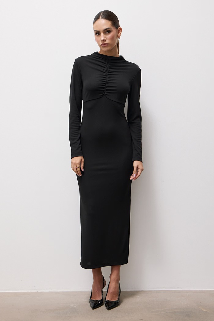 Answear.LAB Sukienka AW25-124.itjr czarny WA26