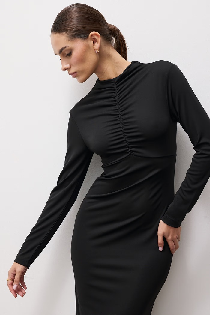 Sukienka Answear.LAB AW25-124.itjr czarny