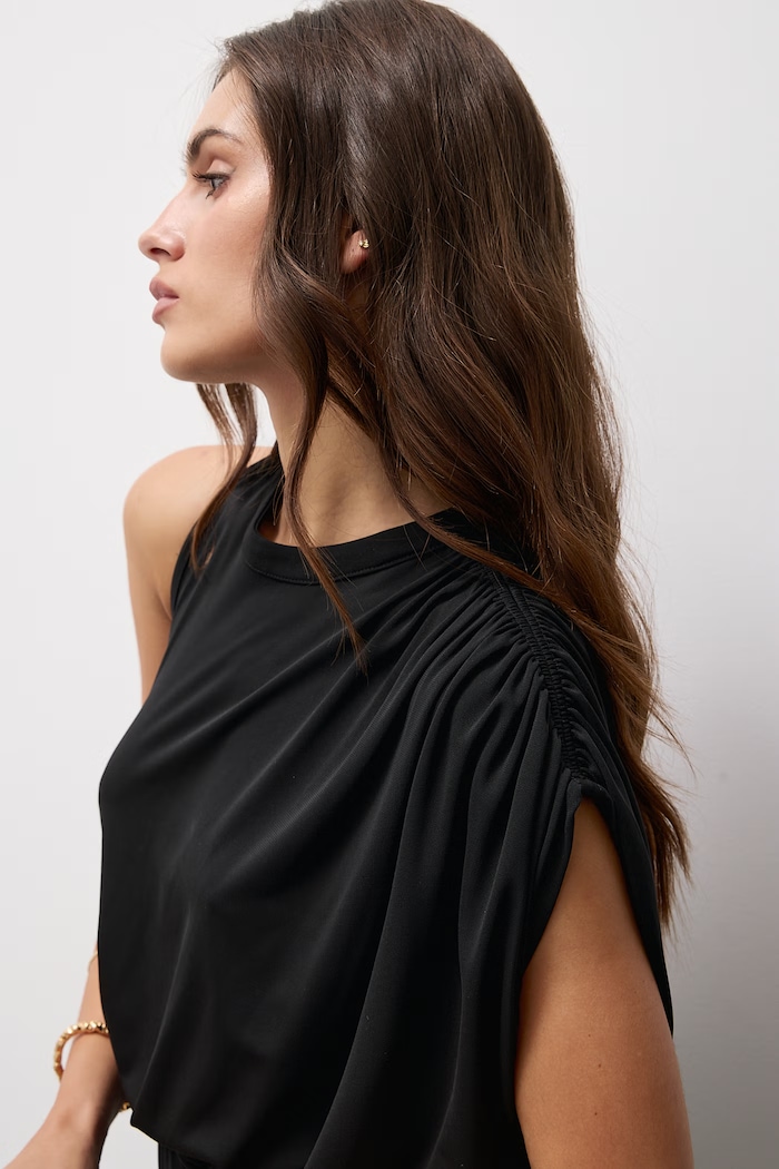 Sukienka asymetryczna Answear.LAB AW26-087.itjr czarny
