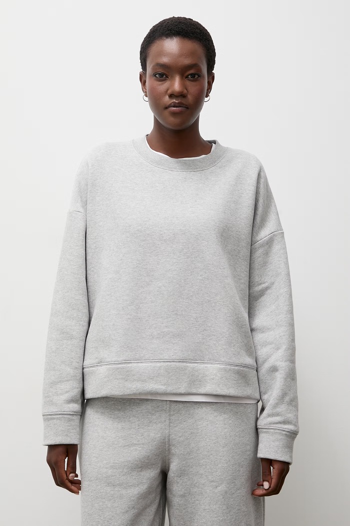 Bluza oversize damska bawełniana Answear.LAB DRES.TR szary