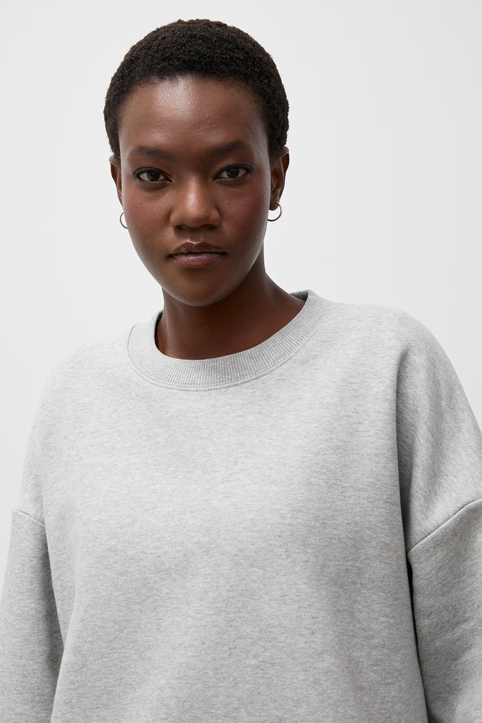 Bluza oversize damska bawełniana Answear.LAB szary DRES.TR