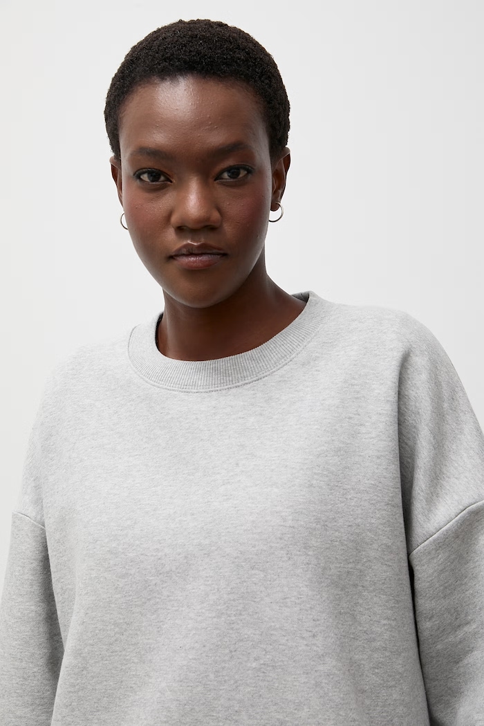 Bluza oversize damska bawełniana Answear.LAB szary DRES.TR