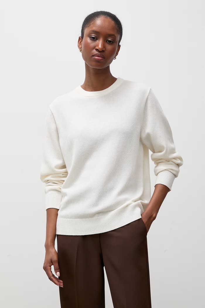 Odzież Answear.LAB sweter damski z wełny merino WA26.SWD000 beżowy