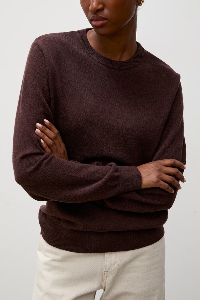 Answear.LAB sweter damski z wełny merino WA26.SWD000 brązowy