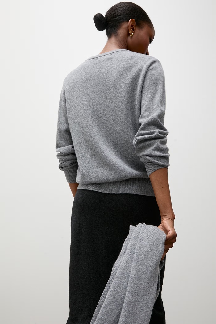 Odzież Answear.LAB sweter damski wełniany WA26.SWD001 szary