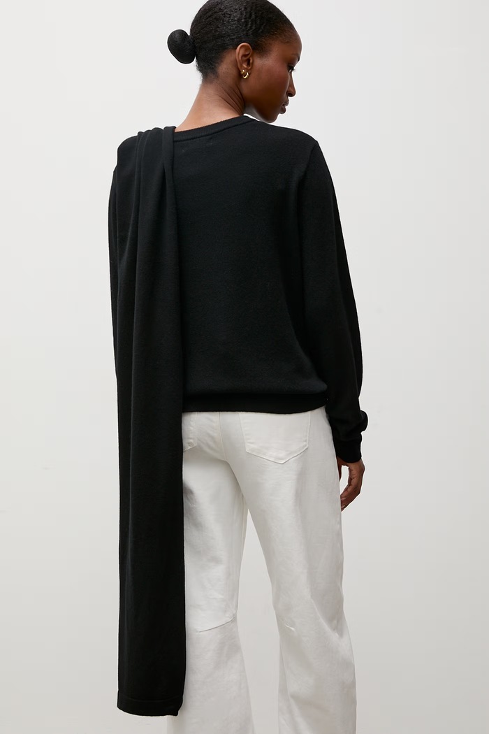Odzież Answear.LAB sweter damski wełniany WA26.SWD001 czarny