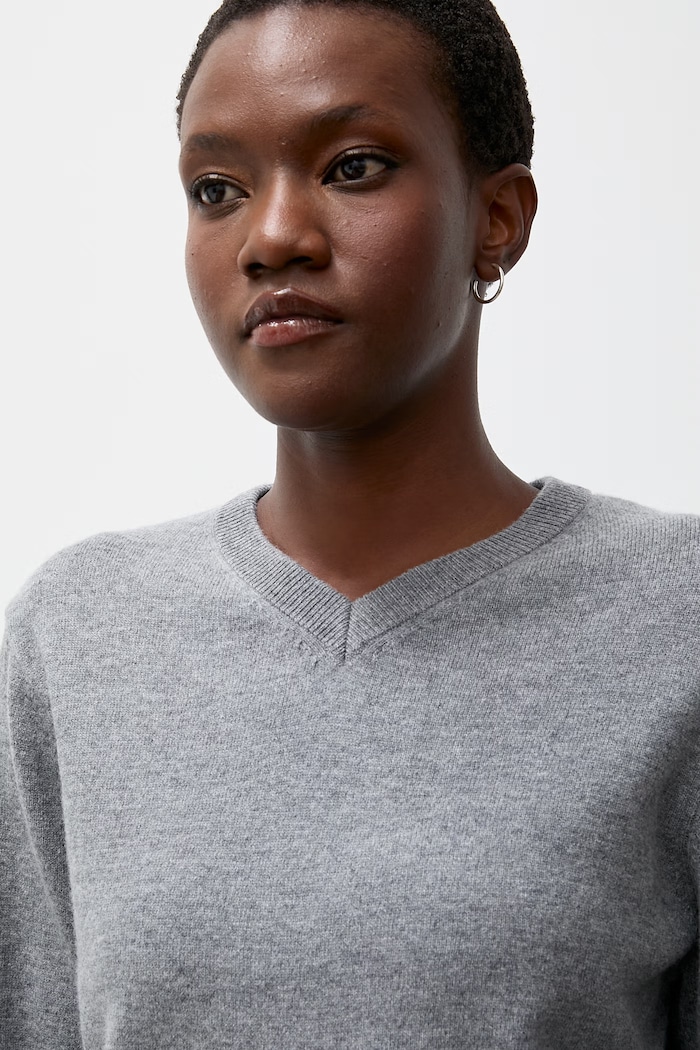Answear.LAB pulóver női merinó gyapjú WA26.SWD005 szürke