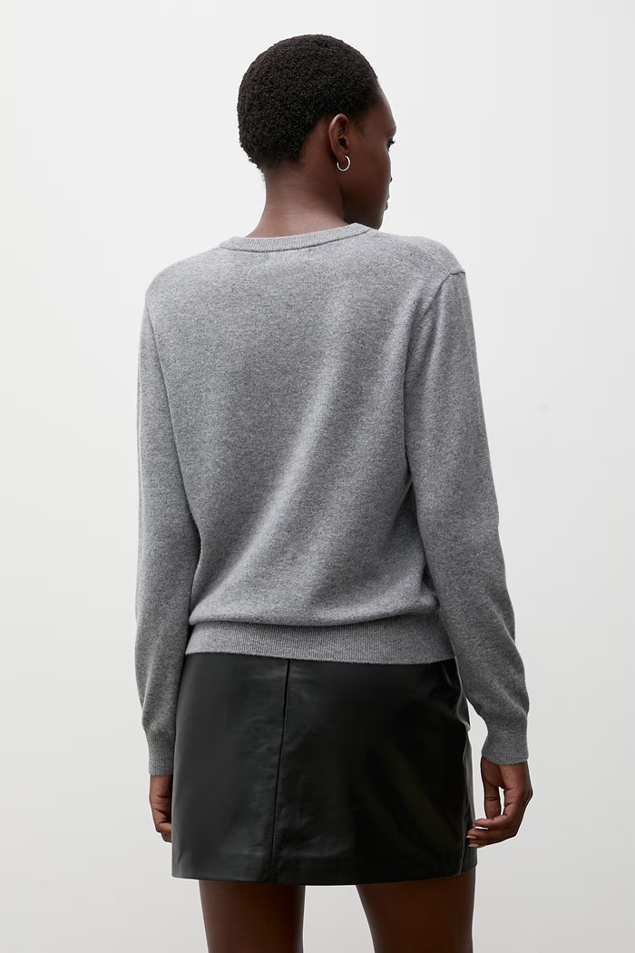 Odzież Answear.LAB sweter damski wełniany WA26.SWD006 szary