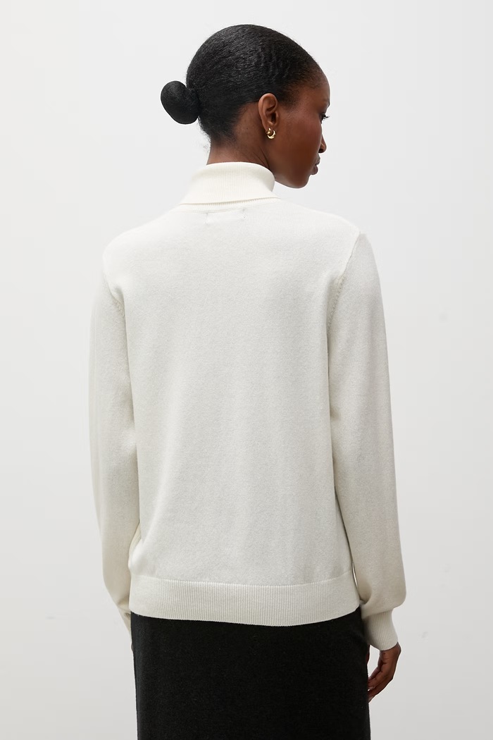 Odzież Answear.LAB Sweter damski z wełny merino CHRISTINA beżowy