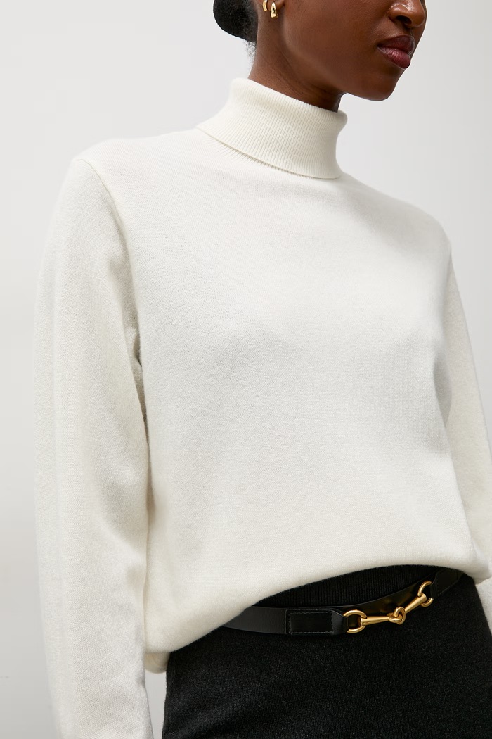 Sweter damski z wełny merino Answear.LAB CHRISTINA beżowy
