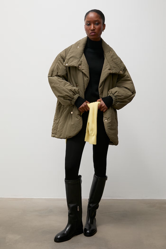 Answear.LAB Sweter damski z wełny merino CHRISTINA czarny WA26