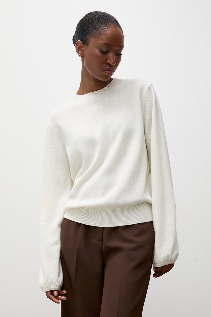 Sweter damski wełniany Answear.LAB NADIA beżowy