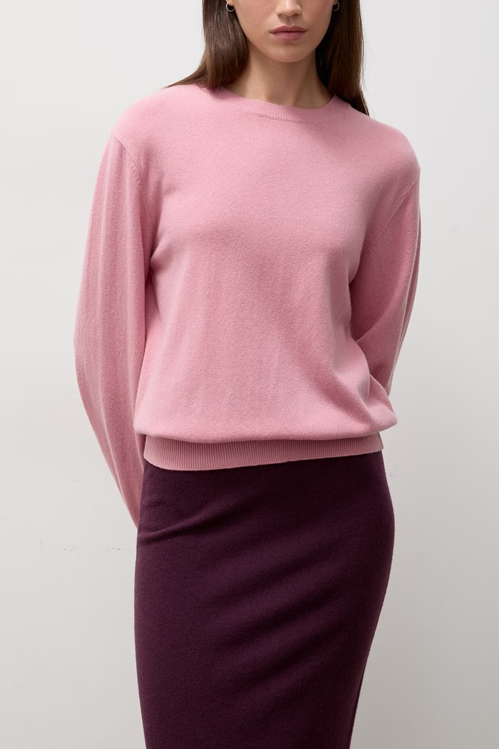 Sweter damski wełniany Answear.LAB NADIA różowy