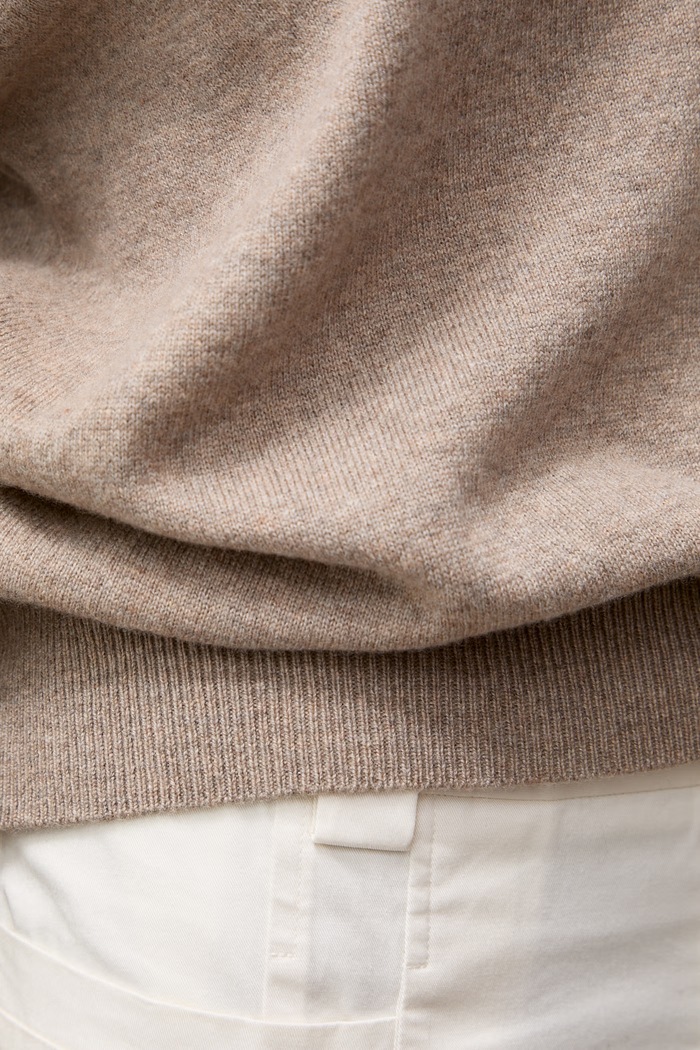 Sweter damski wełniany Answear.LAB brązowy NADIA