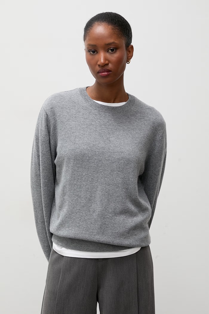 Sweter damski wełniany Answear.LAB NADIA szary