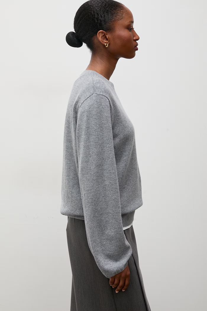 Sweter damski wełniany Answear.LAB szary NADIA