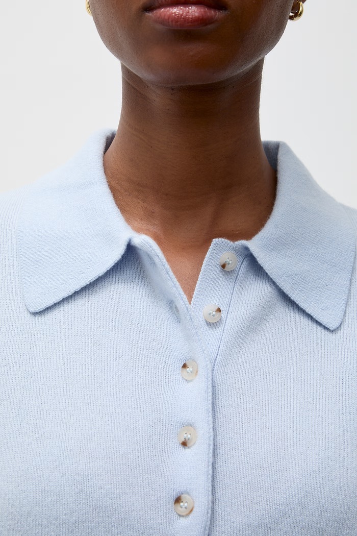 Sweter damski z wełny merino Answear.LAB niebieski ISABELA