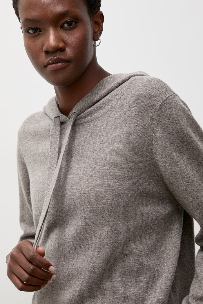 Sweter damski z kaszmirem Answear.LAB ZW21325 brązowy