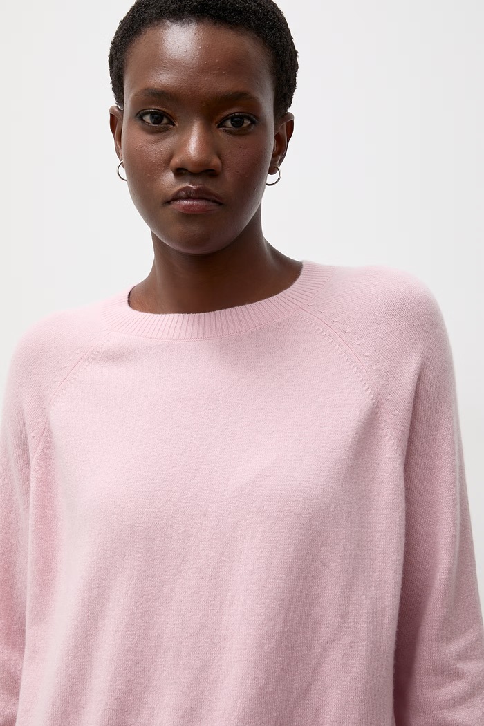 Sweter damski wełniany Answear.LAB DAN-105 różowy