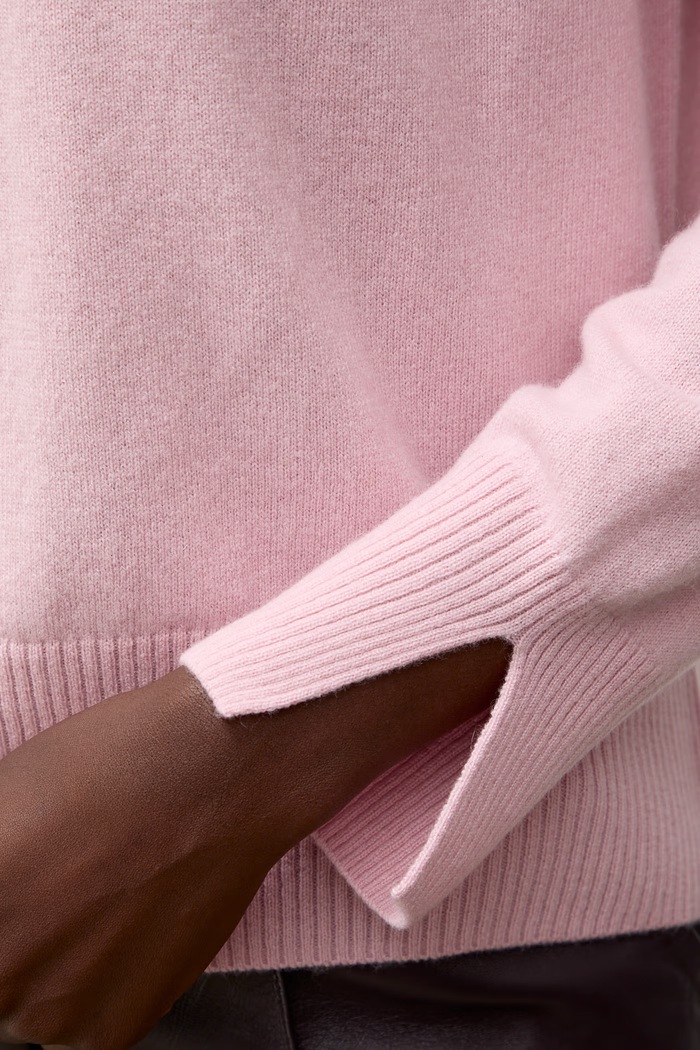 Sweter damski wełniany Answear.LAB różowy DAN-105