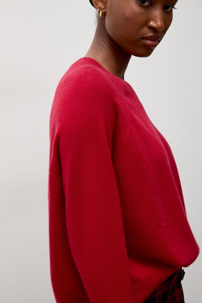 Sweter damski wełniany Answear.LAB DAN-105 czerwony