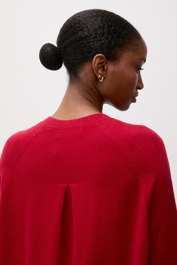 Sweter damski wełniany Answear.LAB czerwony DAN-105