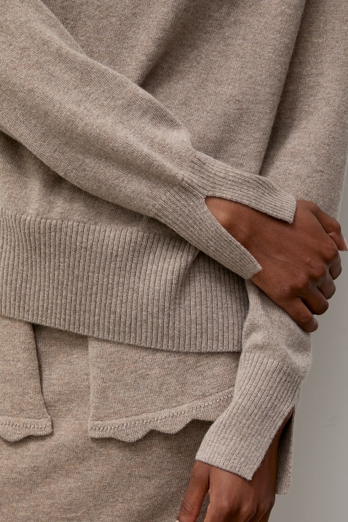 Answear.LAB Sweter damski wełniany DAN-105